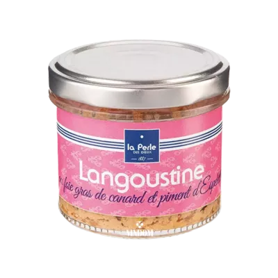La Perle des Dieux, Verrine, Langoustine & Foie Gras
