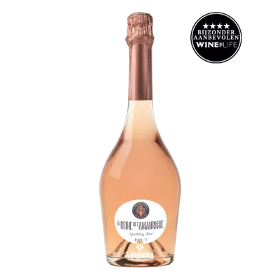 La Reine de l'Amaurigue, Sparkling Rosé, Brut