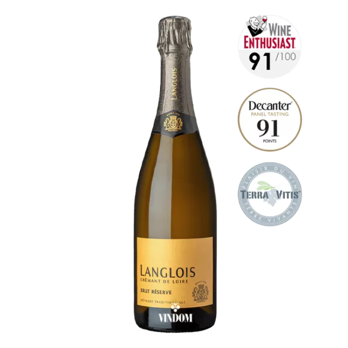 Langlois-Chateau, Brut Reserve, Vintage Crémant de Loire