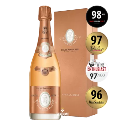 Louis Roederer, Cristal, Rosé, Premium Giftbox, 2014