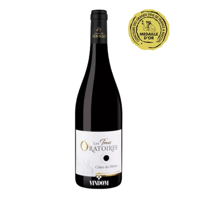 Maison Sinnae, Les Trois Oratoires, Côtes du Rhône, Rouge