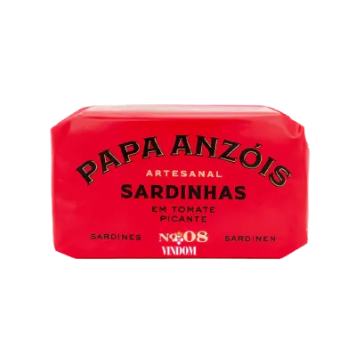 Papa Anzóis, Sardines in Pittige Tomatensaus