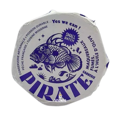 Pirate Cannerie, Maquereaux Fumés - Gerookte Makreel