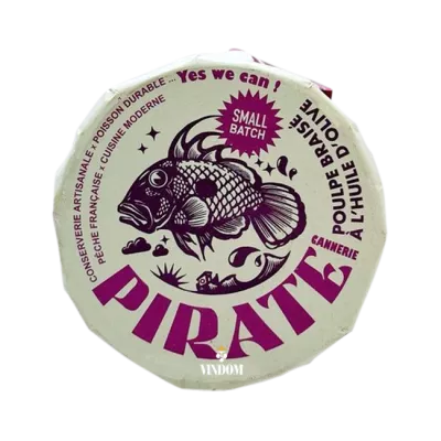 Pirate Cannerie, Poulpe Braisé - Gerookte Pulpo