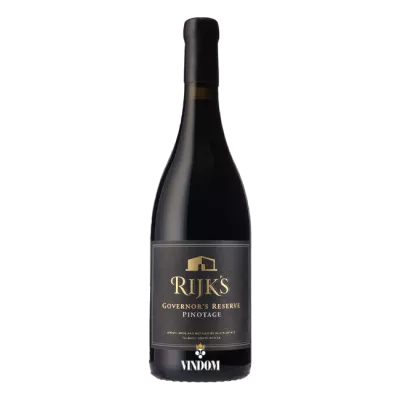 Rijk's Wine Estate, Pinotage, Governor’s Reserve