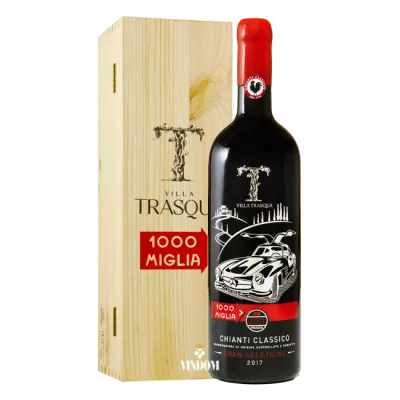 Villa Trasqua, Trasgaia, Mille Miglia 2021, Chianti Classico DOCG Gran Selezione, 2017