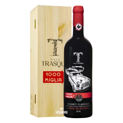 Villa Trasqua, Trasgaia, Mille Miglia 2022, Chianti Classico DOCG Gran Selezione, 2018