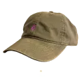 Vindom, Washed Cotton Cap, Donkergroen