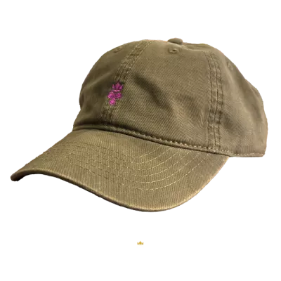 Vindom, Washed Cotton Cap, Donkergroen