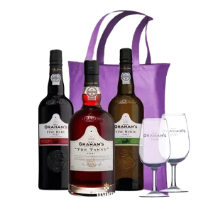 De Wijntas Graham’s - The Tawny, Fine White & Fine Ruby Port